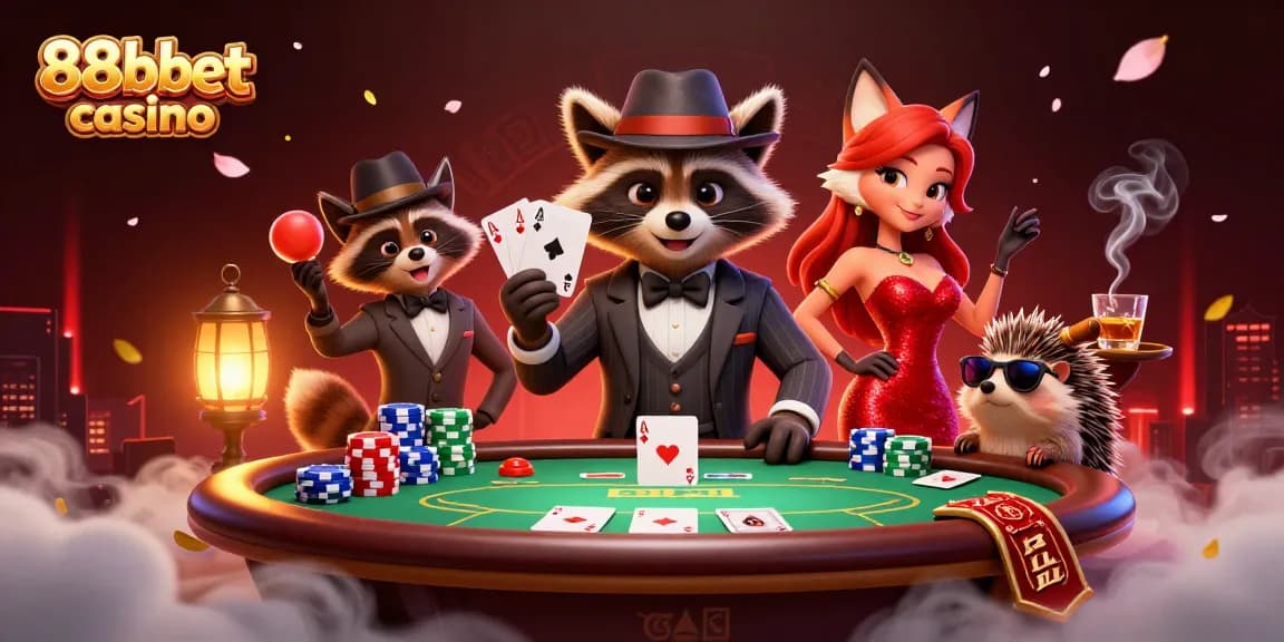 Tham gia trò chơi tại 88bbet casino với các nhân vật hoạt hình đầy màu sắc.
