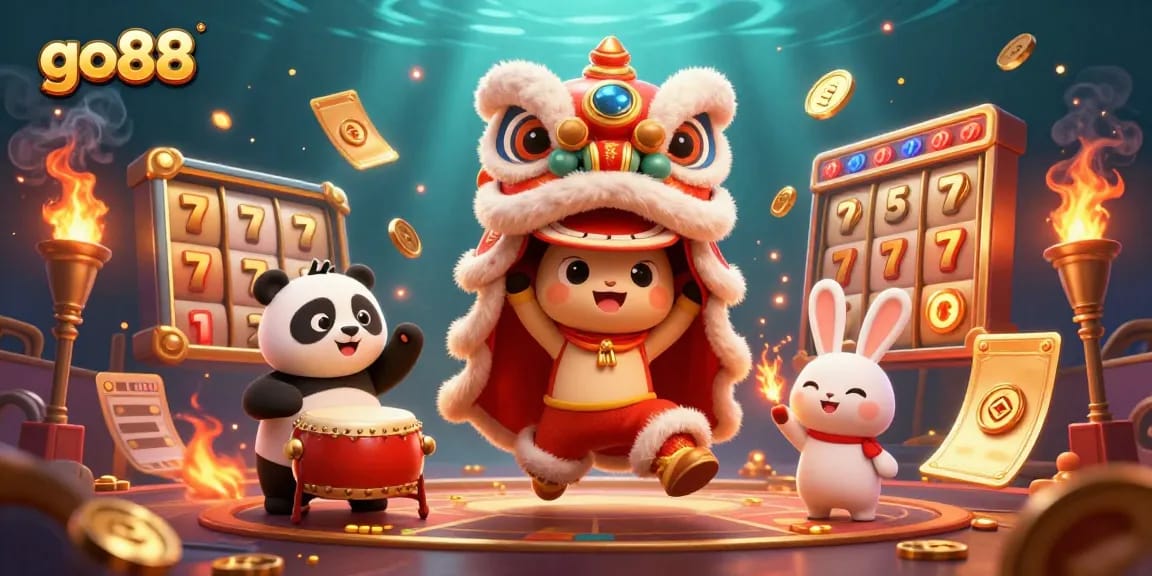 Experience the excitement of go88's vibrant casino dynamics with engaging characters and thrilling game elements.