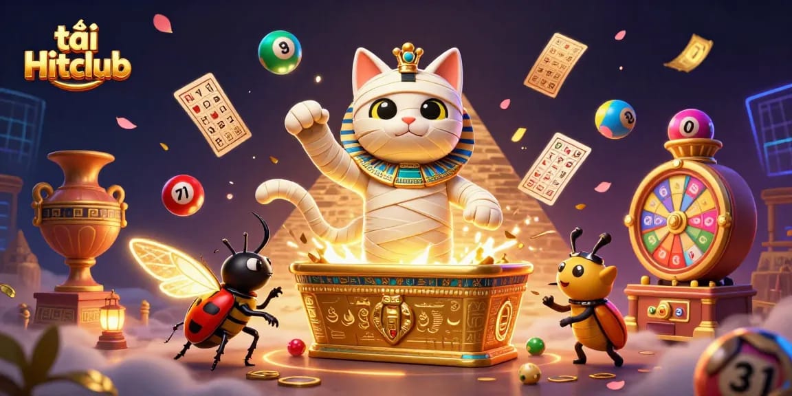 Spin to win with tải Hitclub's vibrant lottery balls and engaging casino elements!