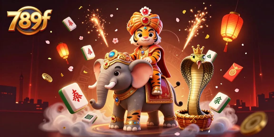 Experience thrilling wins at 789f with a vibrant casino scene filled with festive elements.