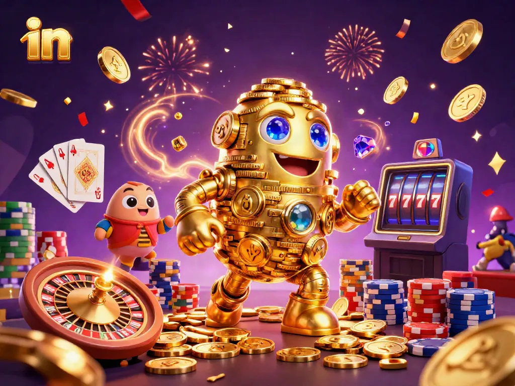 Win big today with 789Club's dynamic gaming experience featuring a golden golem and exciting casino elements