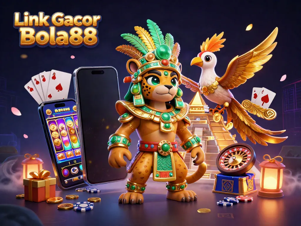 Engage with the thrilling Link Gacor Bola88 slot games featuring dynamic 3D characters and immersive casino elements.