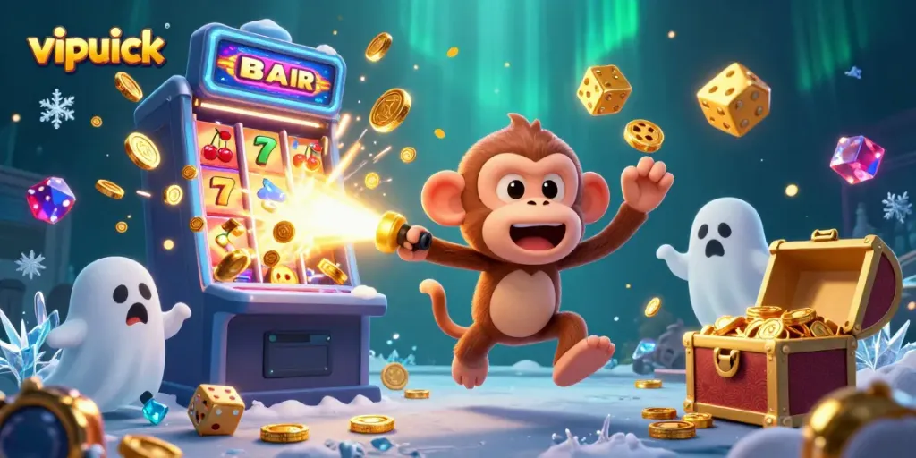 Experience vibrant gaming at vipluck with immersive 3D slots and thrilling jackpots in a dynamic casino atmosphere.