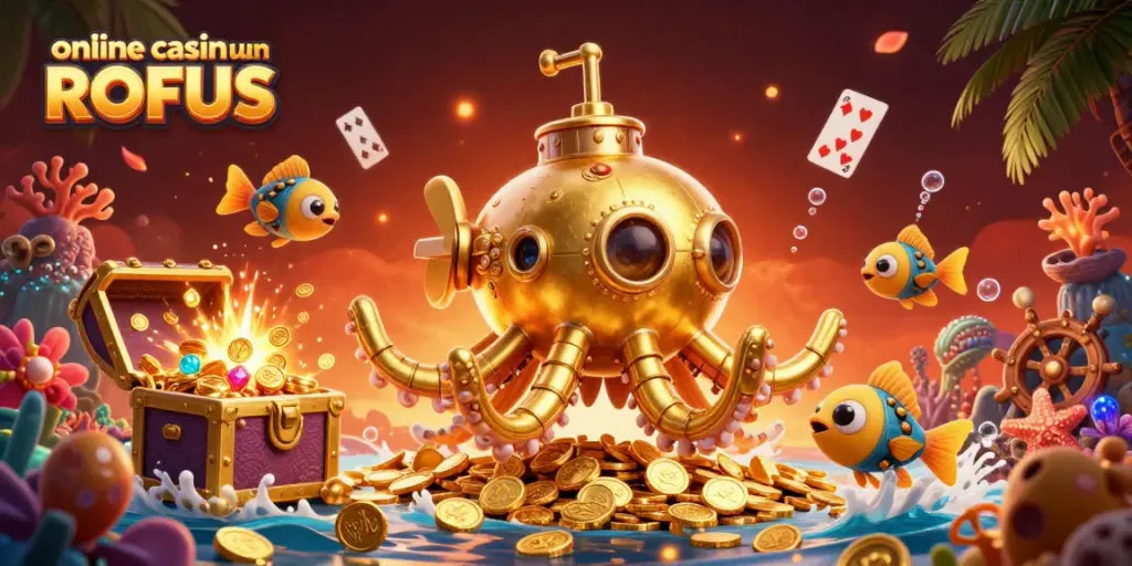 Experience the thrill of online casino uden ROFUS with an exciting underwater adventure.