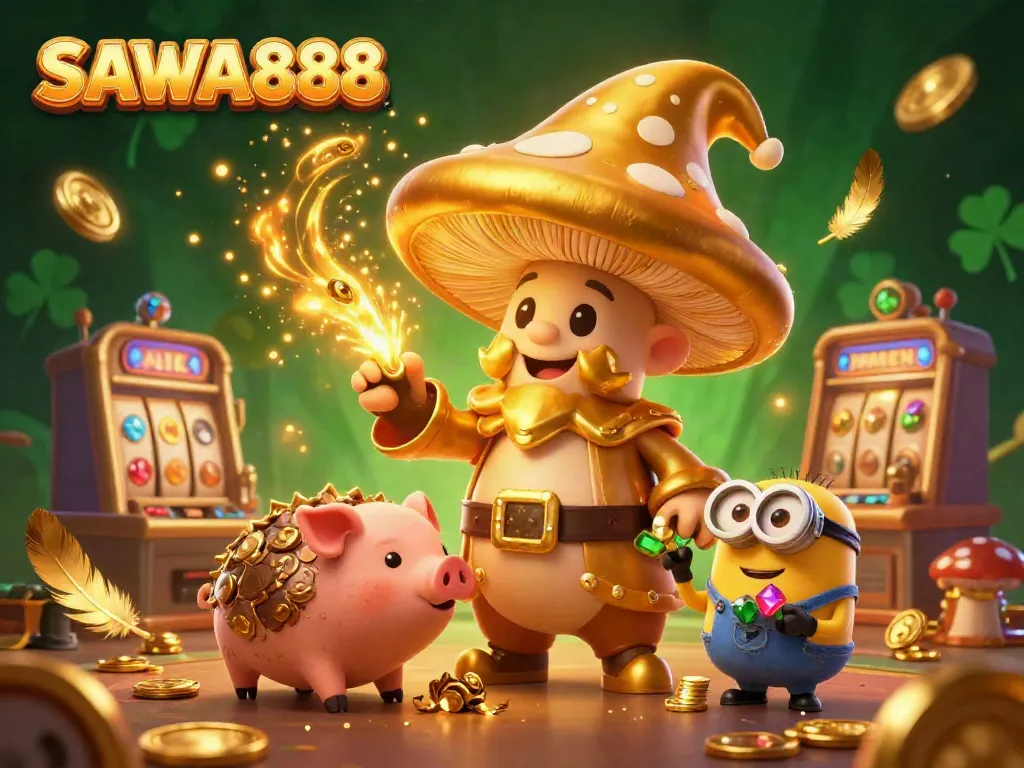 SAWA888 enhances your gaming experience with magical wizardry and exciting slot machines.