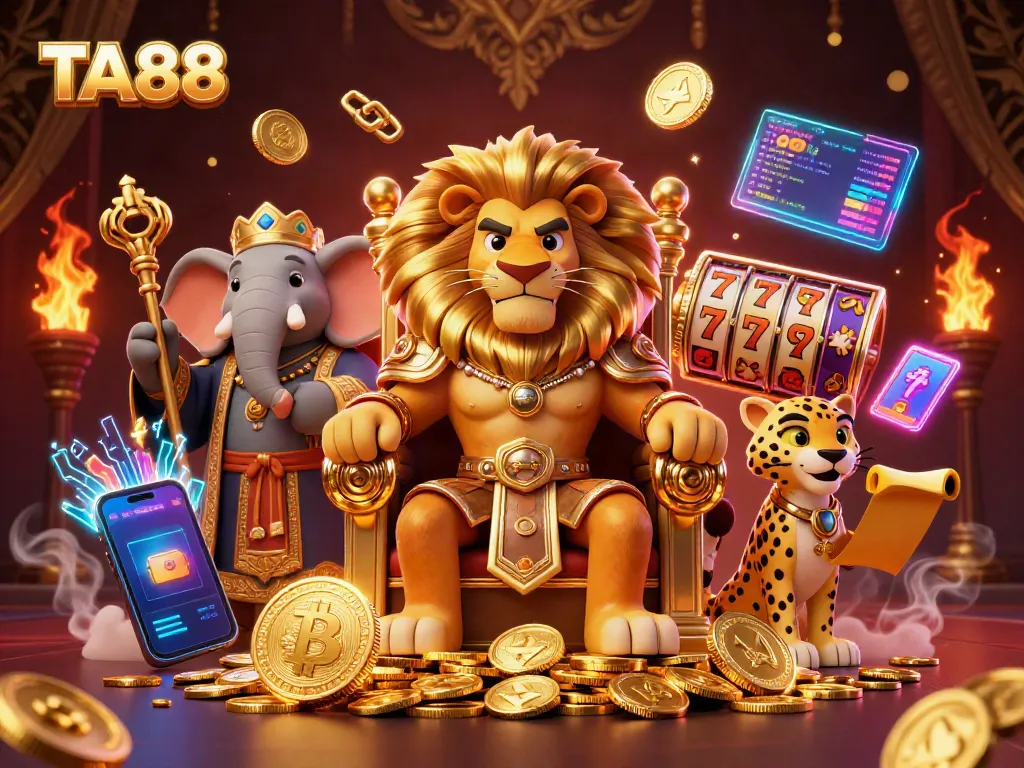 TA88 brings exhilarating casino adventures with lion king, elephant advisor, and cheetah messenger.