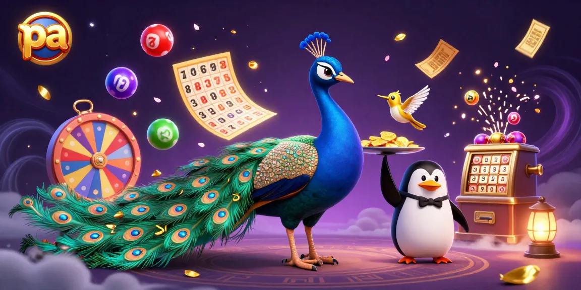 Experience the thrilling excitement of pa with vibrant lottery elements and fantastical characters.